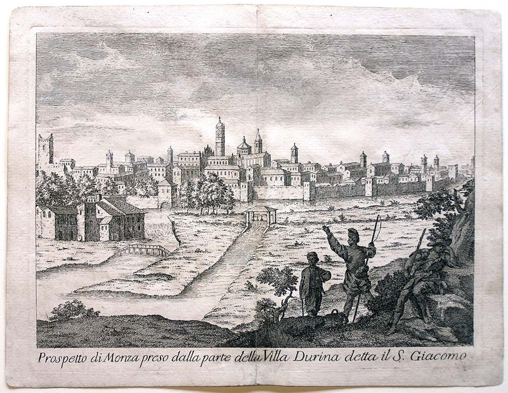 fai click sull'immagine per zoom sul centro storico di Monza